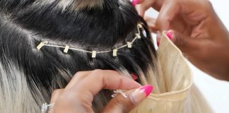 Ways To Work INTACTE Hand-Tied Wefts Extensions into Office Styles